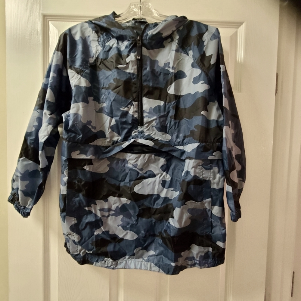 Packable rain jacket  camouflage
